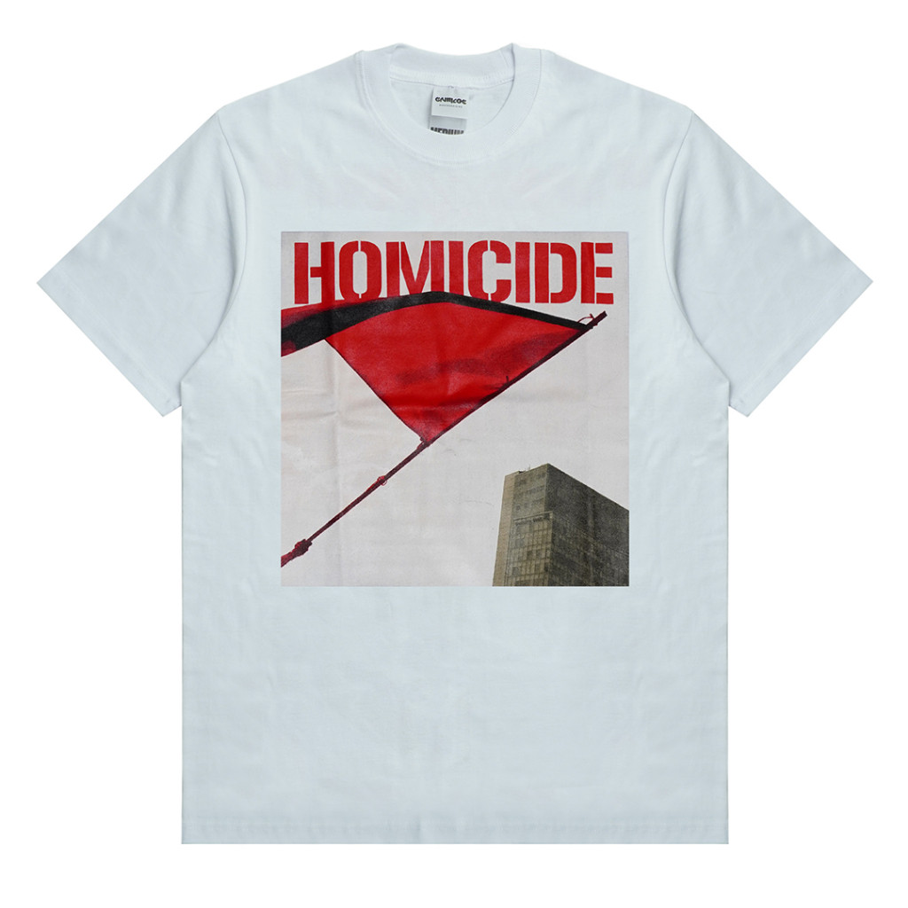 Tshirt HOMICIDE -  ILLSURREKSHUN White | Homicide Official Merchandise