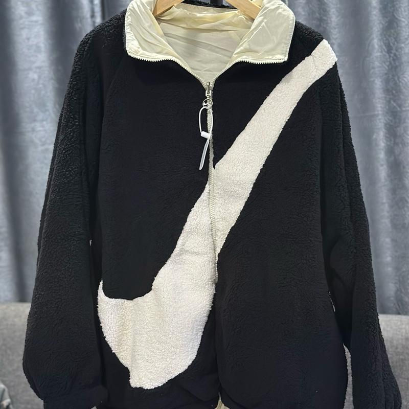 Nike Big Swoosh Sherpa Reversible Jacket