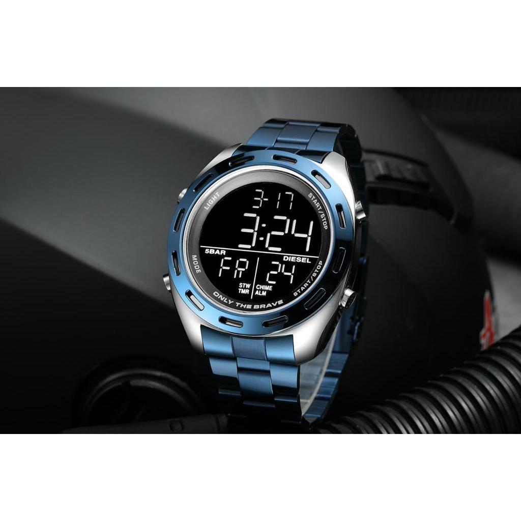 Termurah  Jam Tangan Wanita Dan Pria  Diesel 9289 Rantai Digital