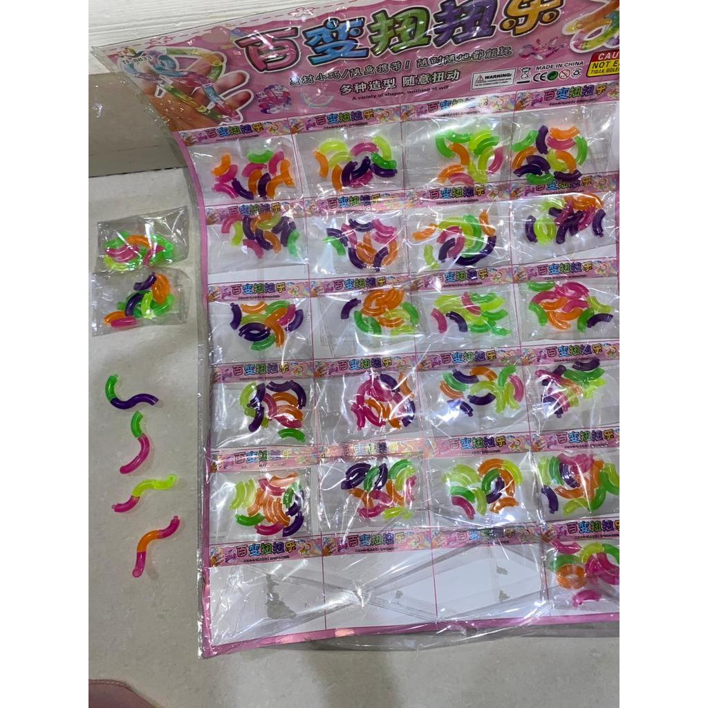 AL MAINAN SAMBUNGAN PIPA LIKA LIKU ULAR FLEKSIBEL EDUKATIF SENSORIK MOTORIK / FUN TOYS COLORFUL