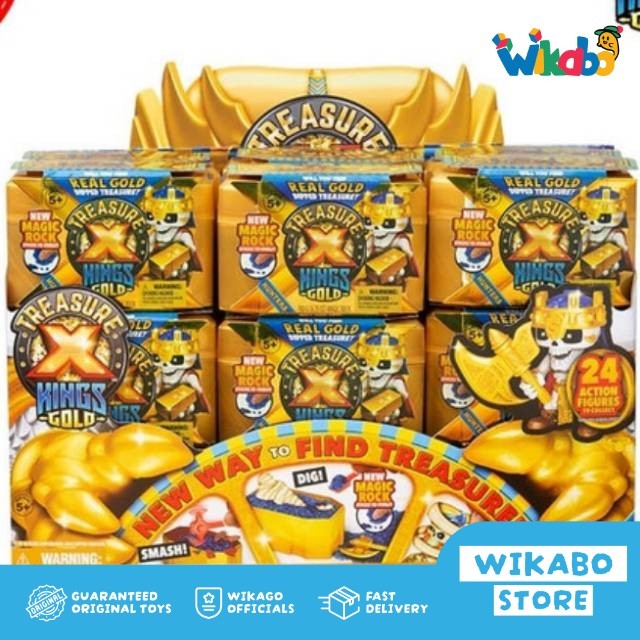 TREASURE X S3 Single Mainan Figur Koleksi Treasure X Kings Gold Hunter