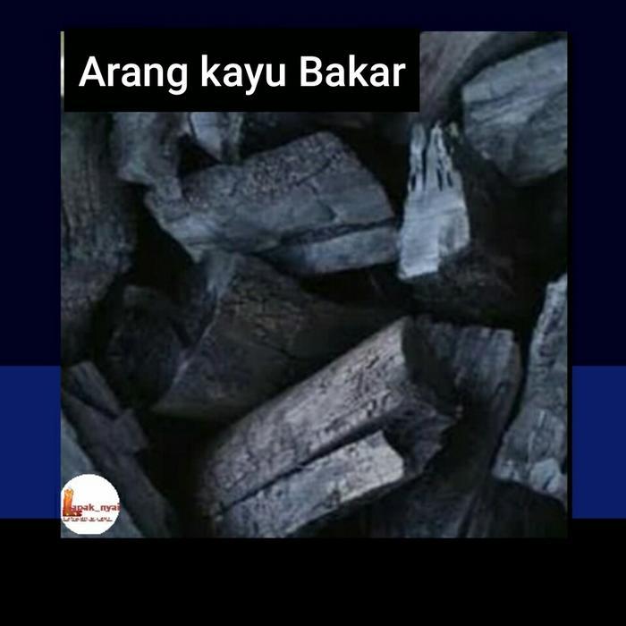 Arang kayu bakar untuk sate
