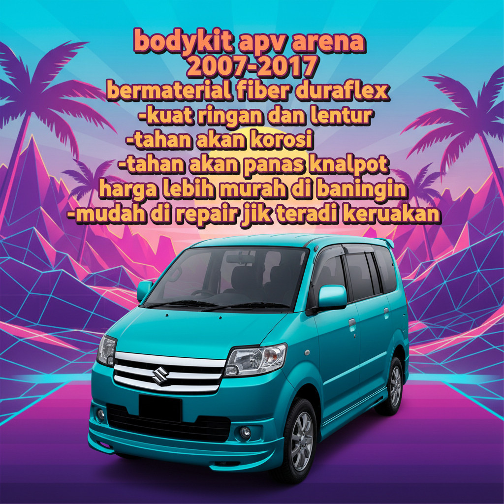 bodikit bodykit suzuki apv arena body kit apv 2007-2017 arena