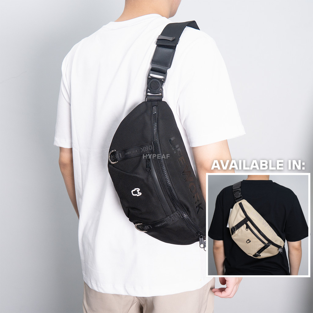 LIFEWORK Hideaway Small Dog D-Ring Waist Bag Tas Pinggang Original