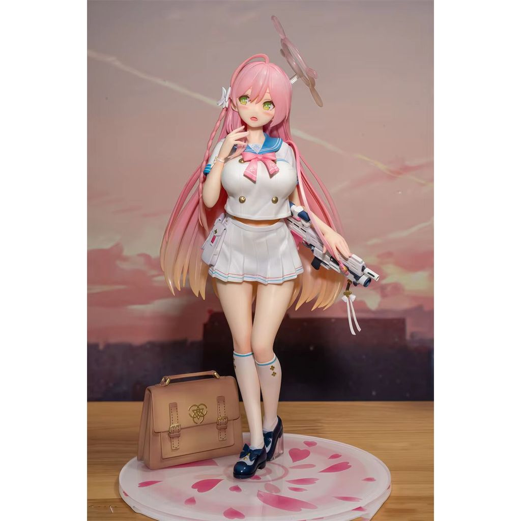 Blue Arive Urawa Hanako Casual Clothes 24cm Stanng Pose Anime Figure Statue Desktop Decoration Gift​