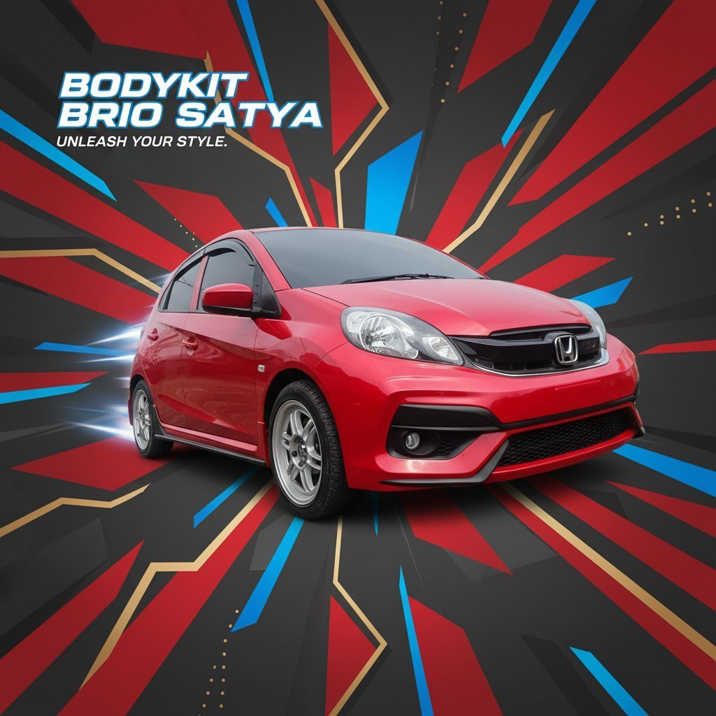 bodikit BODYKIT HONDA BRIO 2013-2017 BODIKIT BRIO BODY KIT BRIO 2013-2017