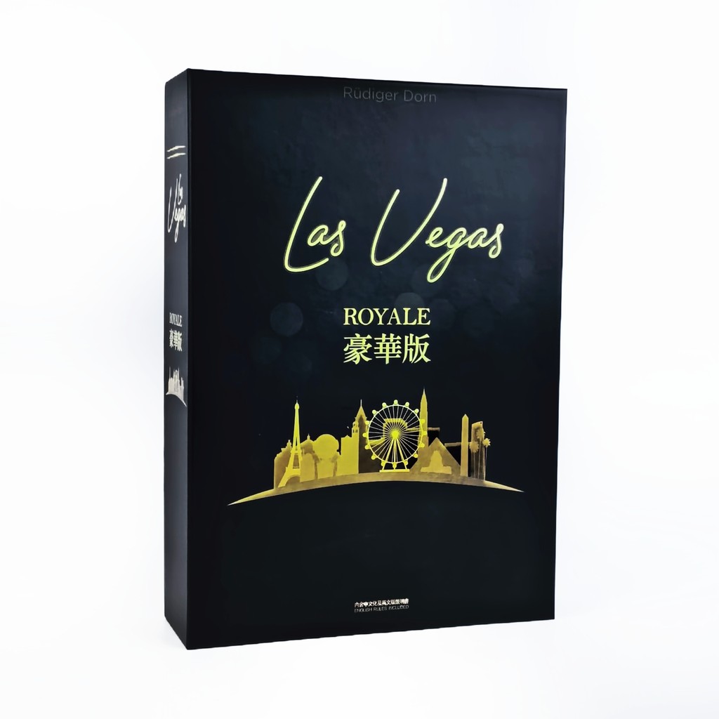 New Las Vegas Royal Edition Board Game - Adult Christmas and Birthday Gifts Casino parties and team-