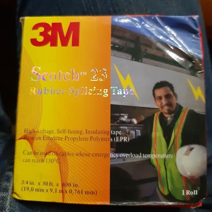 Scotch 23 Rubber 3M isolasi