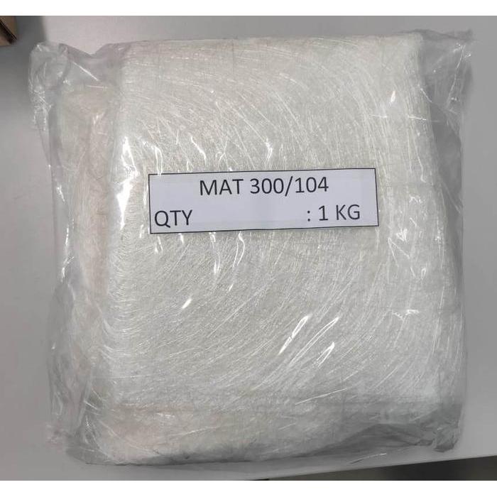 FIBERGLASS / FIBER MAT / SERAT FIBER 1 KG - MAT 300