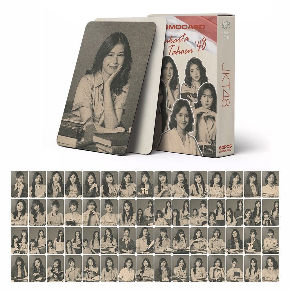 [60Pcs] Pack Photocard Jkt48 Djakarta Tahoen '48 Album Lomo Card Photo Card Kpop Lomocard Kpopers Ph