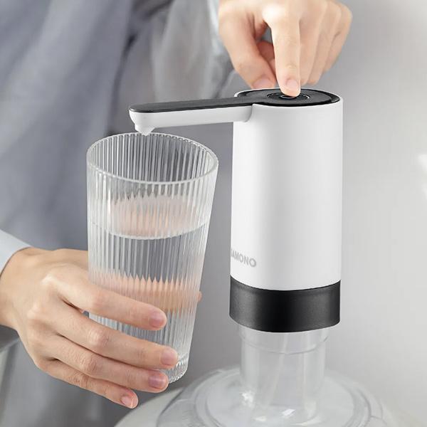 (RAMADAN SPESIAL) Samono Pompa Air Galon Elektrik [SW-EWP03] - SW-EWP03 WHITE+BLACK