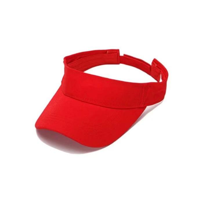 Topi Bolong Golf Senam Zumba Tenis Gerak Jalan / Topi Sport Outdoor Unisex Pria Wanita Logo Indonesi