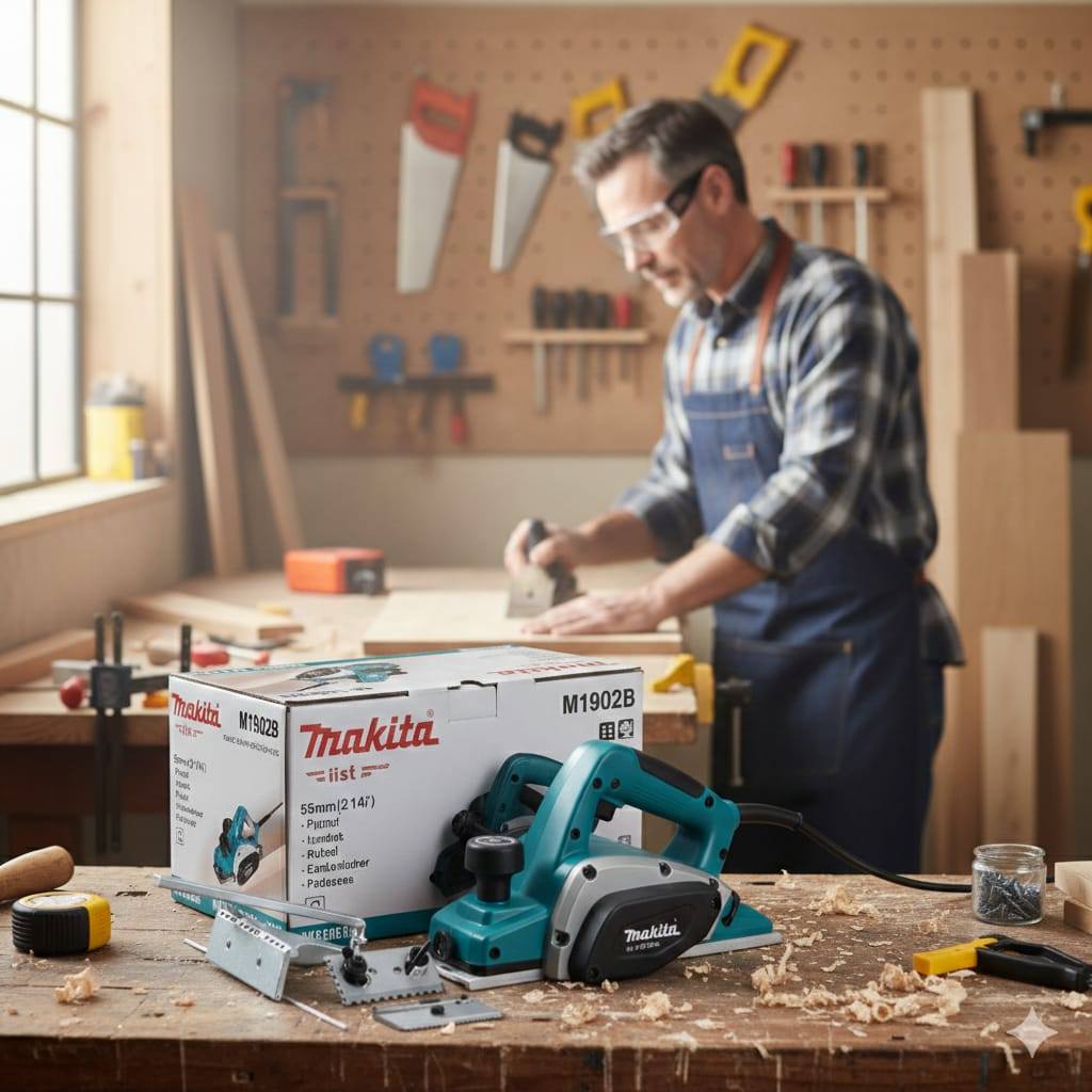 MAKITA M1902B Mesin Planner Serut Kayu Planer Ketam Pasah Sugu M 1902 B M 1902B M1902 B