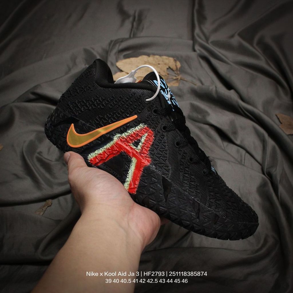 NK JA3 Morant  Lightweight & Sturdy Sepatu Basket Performa Tinggi ZOOM TURBO XDR Karet Tahan Lama NK