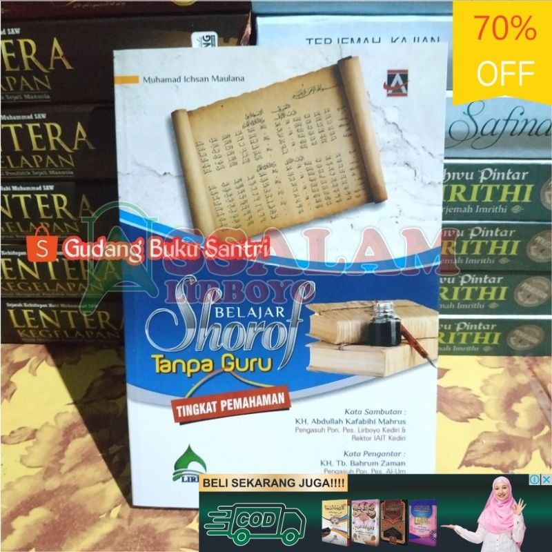 Buku / Kitab Belajar Shorof sorof Tanpa Guru Tingkat Pemahaman Assalam Lirboyo