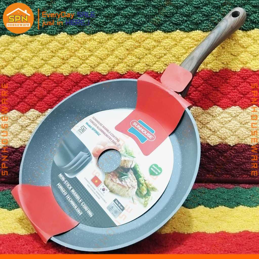 SUNHOUSE FryPan Marble 26Cm SFP26GC