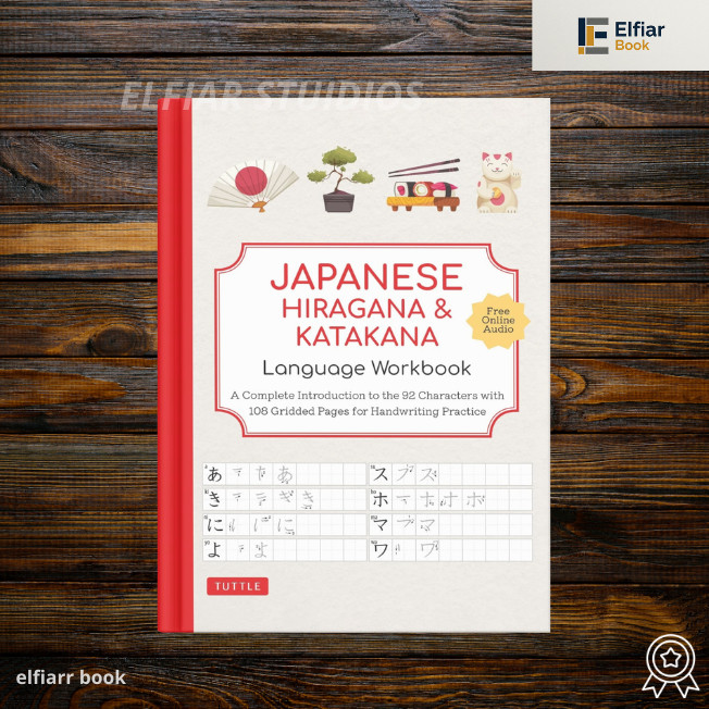 ELFIAR STUDIOS - Buku Hiragana & Katakana