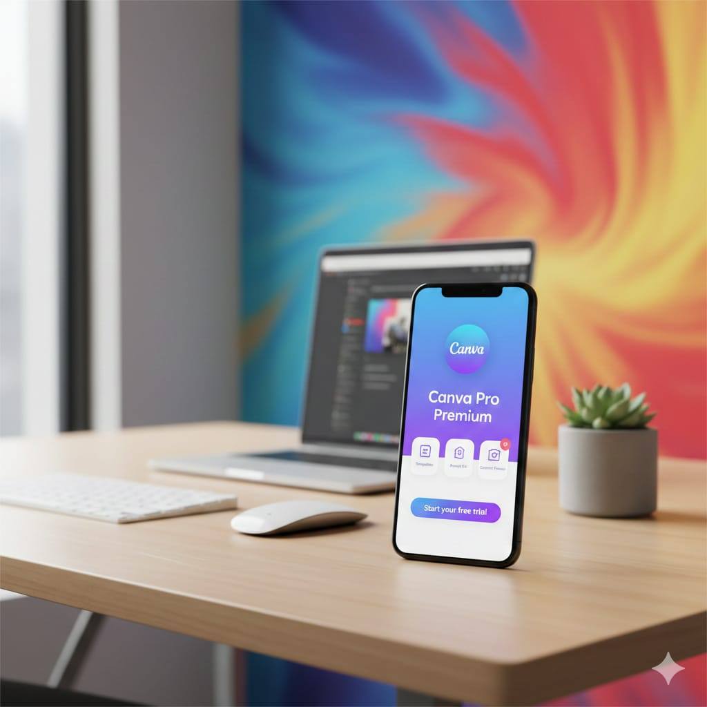 Canva Pro Premium 1 Tahun SIap Pakai Template Desain, Foto, Video, Support AI Full Garansi