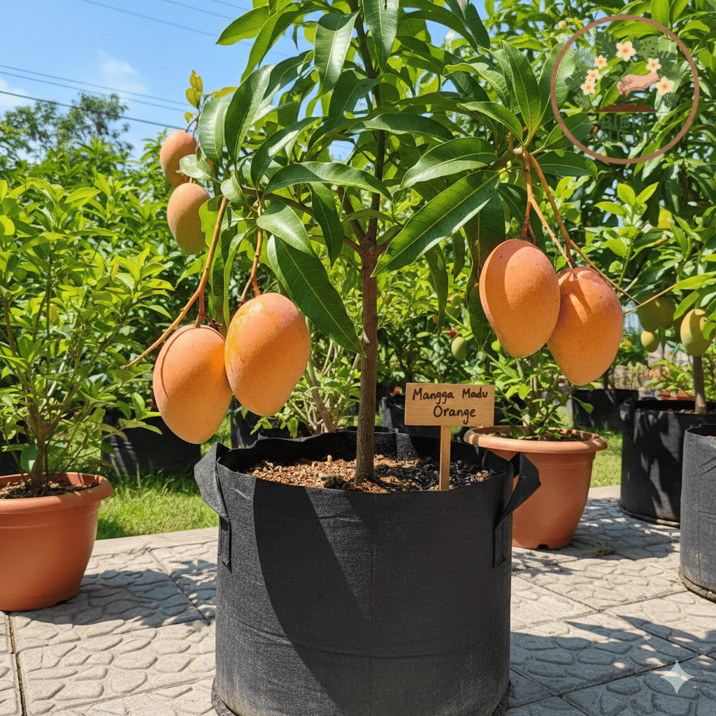 Bibit Mangga Madu Afrika Okulasi