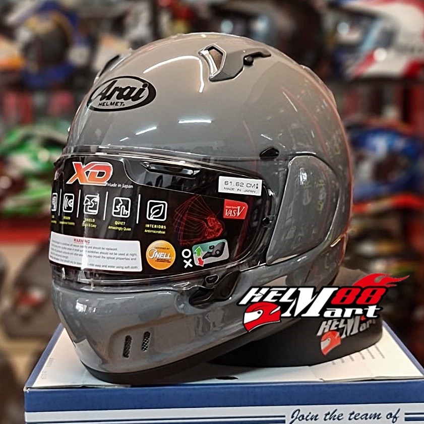 Arai XD Solid Helm Full Face - Helm ARAI ORIGINAL