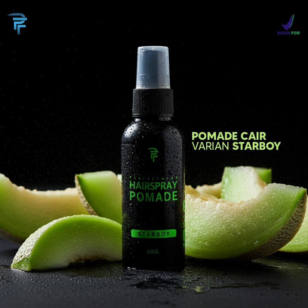 PERFECTMENS HAIR SPRAY POMADE, pomade cair pria POMADE LIQUID POMADE CAIR  GROSIR MINYAK RAMBUT COWO