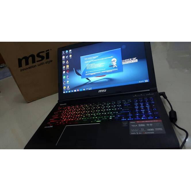 PROMO SPESIAL RAMAHDAN MSI Notebook Laptop Gaming Sangar GE62 2QF PC CPU core i7 gtx 970m