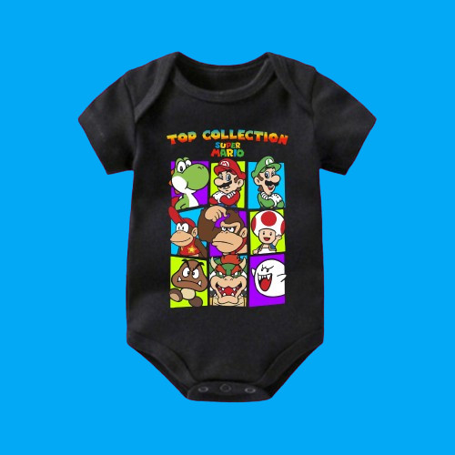 BAJU BAYI JUMPER BABY SUPER MARIO BROSS | TSHIRT BABY NINTENDO PS 1 PS 2 90S VINTAGE MARIO BROSS kar