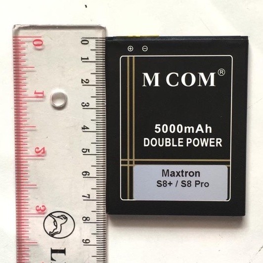 baterai mcom typ maxtron s8+ plus s8 pro s9+ plus double power