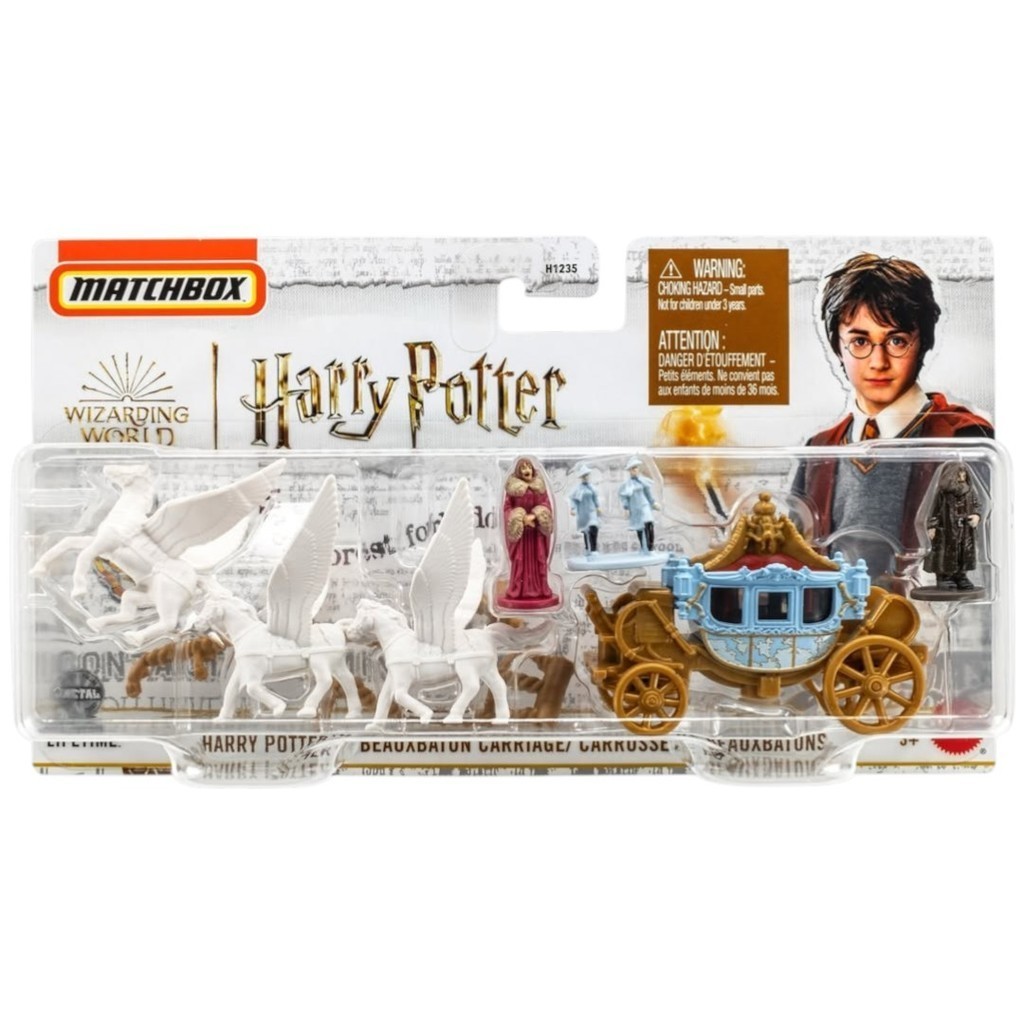 Matchbox Hitch & Haul Harry Potter Beauxbation Carriage - Koleksi Kendaraan Jurassic Matchbox Origin