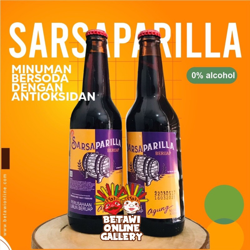 Sarsaparilla / Minuman Sarsaparilla