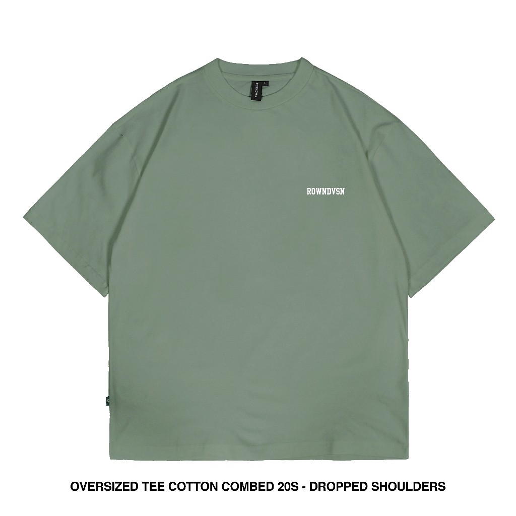 (PAYDAY) Rown Division Kaos Oversize 20s || Zack Pastel Green T-shirt