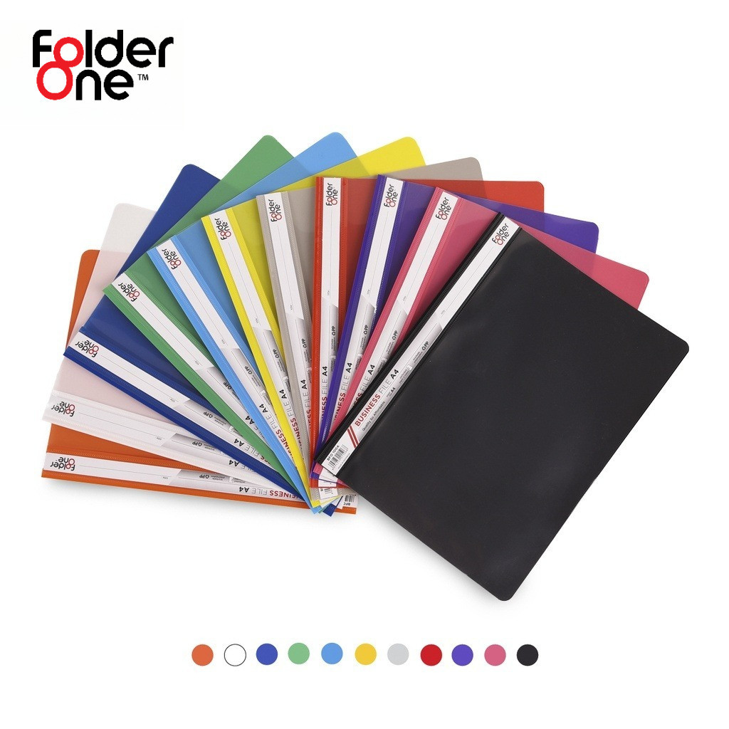 Folder One Business File Map Acco Snelhecter Map Arsip Dokumen A4