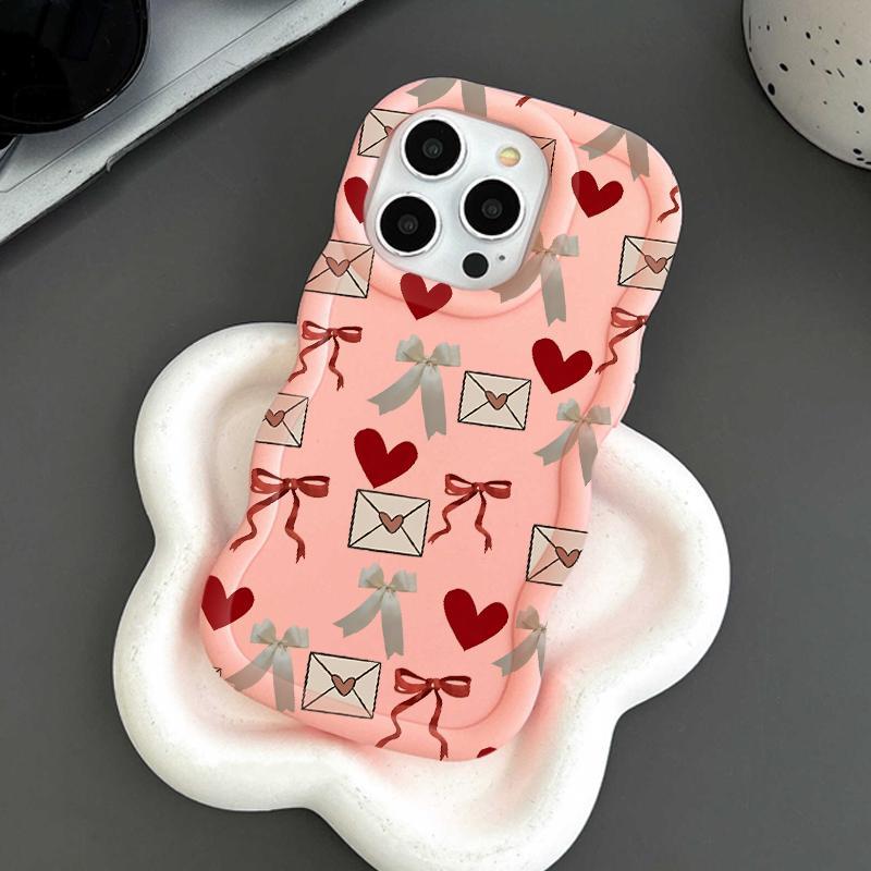 Case Hp For Iphone 11 Pro Max 12 13 Casing Cute Bowtie Soft Full Lens Cover Back