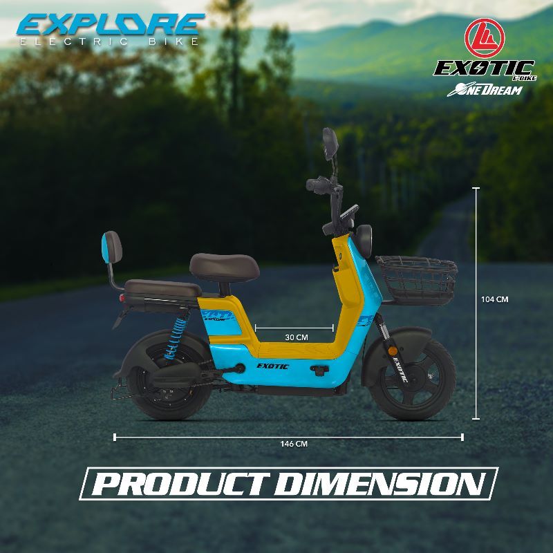 SEPEDA LISTRIK EXOTIC EXPLORE