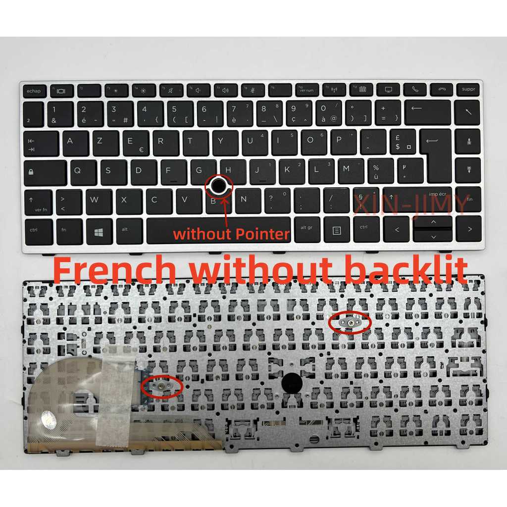 Fren laptop keyboard FOR HP EliteBook 745 840 G5/G6 846 G5/G6 848 G5/G6 Zbook 14U G5/G6 HSN-I17C-4/I