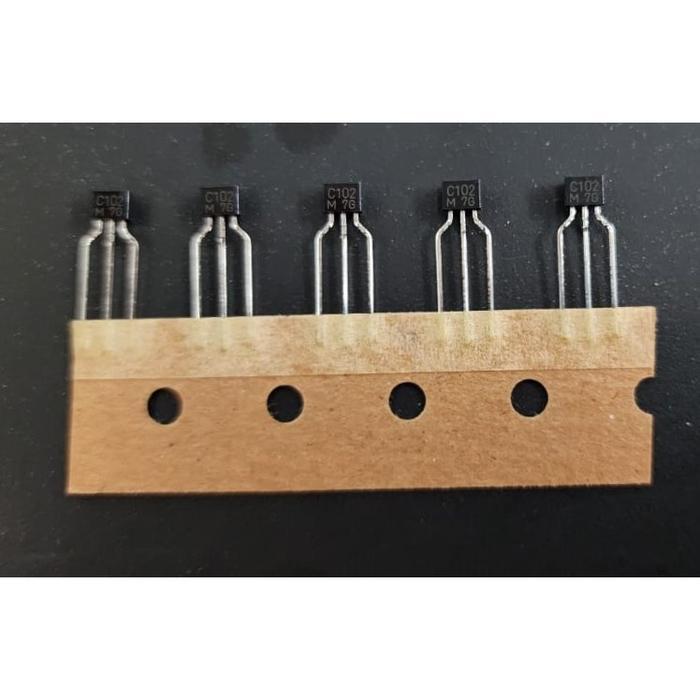 Part Transistor C102 Silikon NPN 50V 7A 100W High Frequency Power Switch