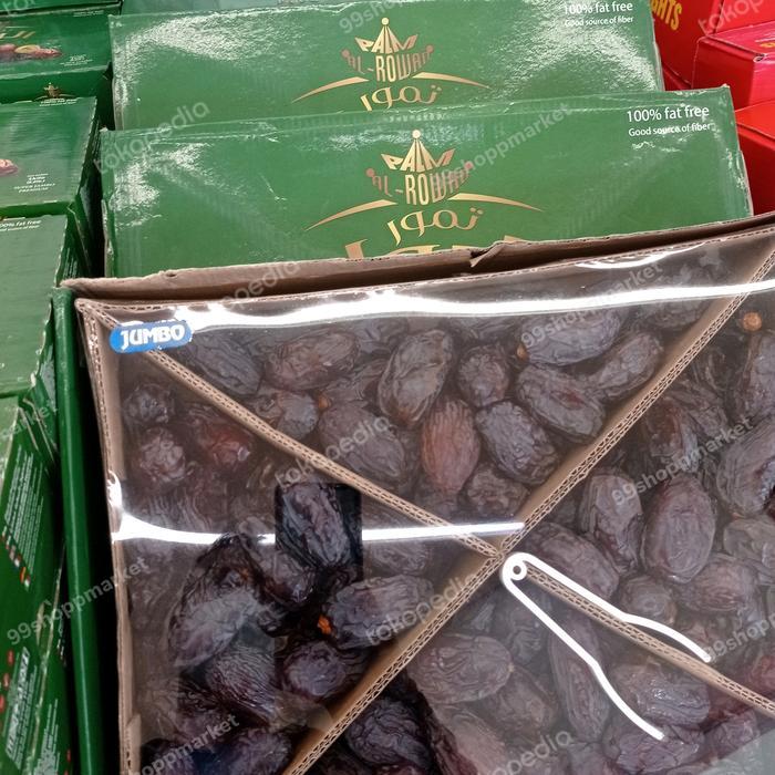 Kurma Medjool Palestina Jumbo Rowad 5 kg / Box