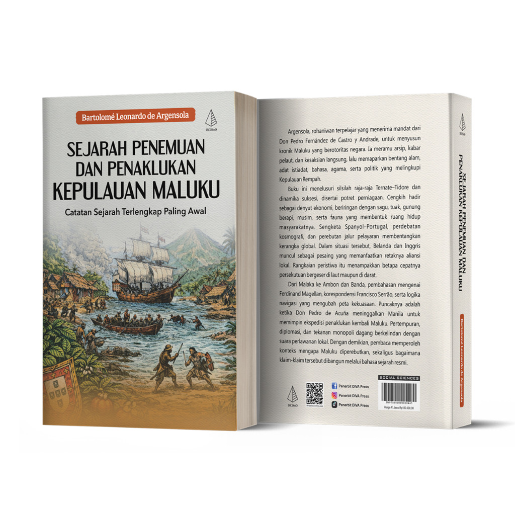 Basabasi - Buku Sejarah Penemuan dan Penaklukan Kepulauan Maluku - Bartolome Leonardo de Argensola -