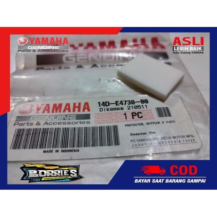 Busa Tameng Silencer Knalpot 14D-E4738-00 Mio Smile Mio Soulbermutu