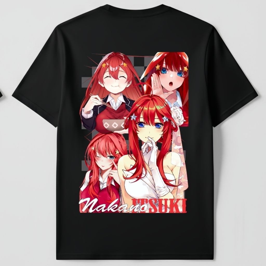 Hiruma Store | Kaos Itsuki Nakano Gotoubun No Hanayome