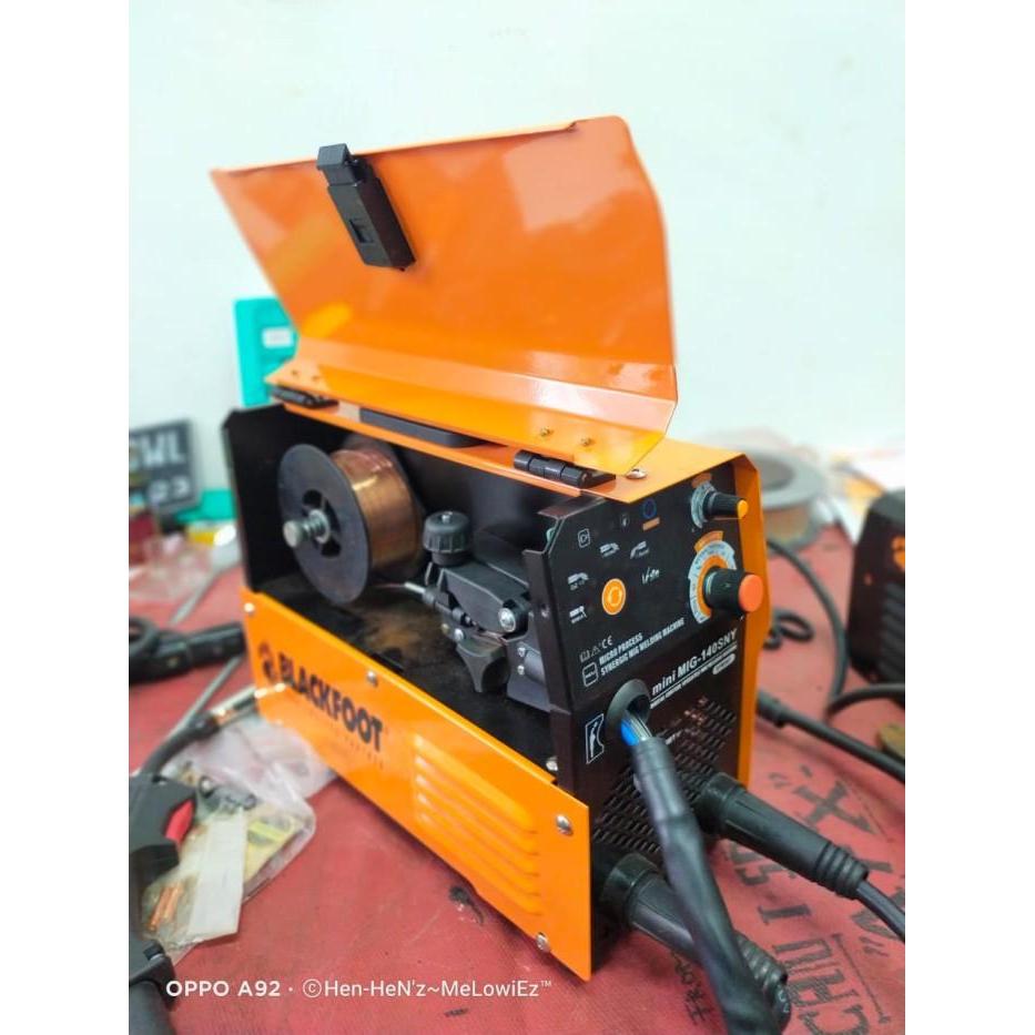 BLACKFOOT Mesin Mini MIG 140 SNY HEAVY DUTY - travo las MIG 130
