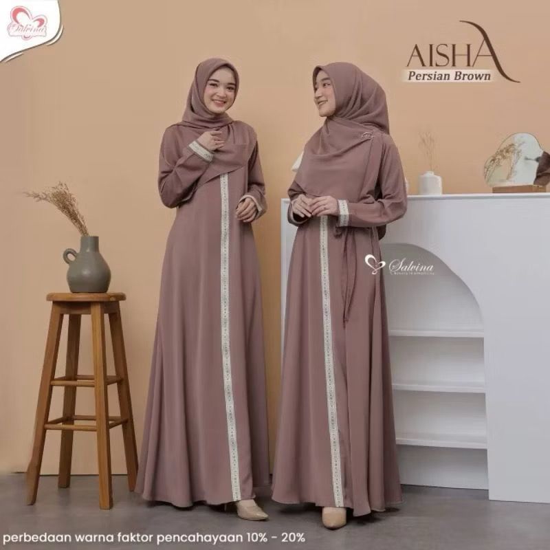 Gamis abaya turkey / mecca abaya / GAMIS BORDIR TERBARU 2025 Premium Gamis Wanita Ukuran Jumbo/Gamis
