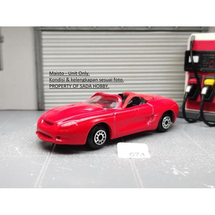 Maisto Ford Mustang Mach III Cabriolet Merah