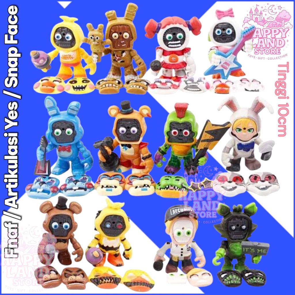 BARU Five Nights At Freddy Funko Snaps Action Figure Fnaf Mainan Anak Topper