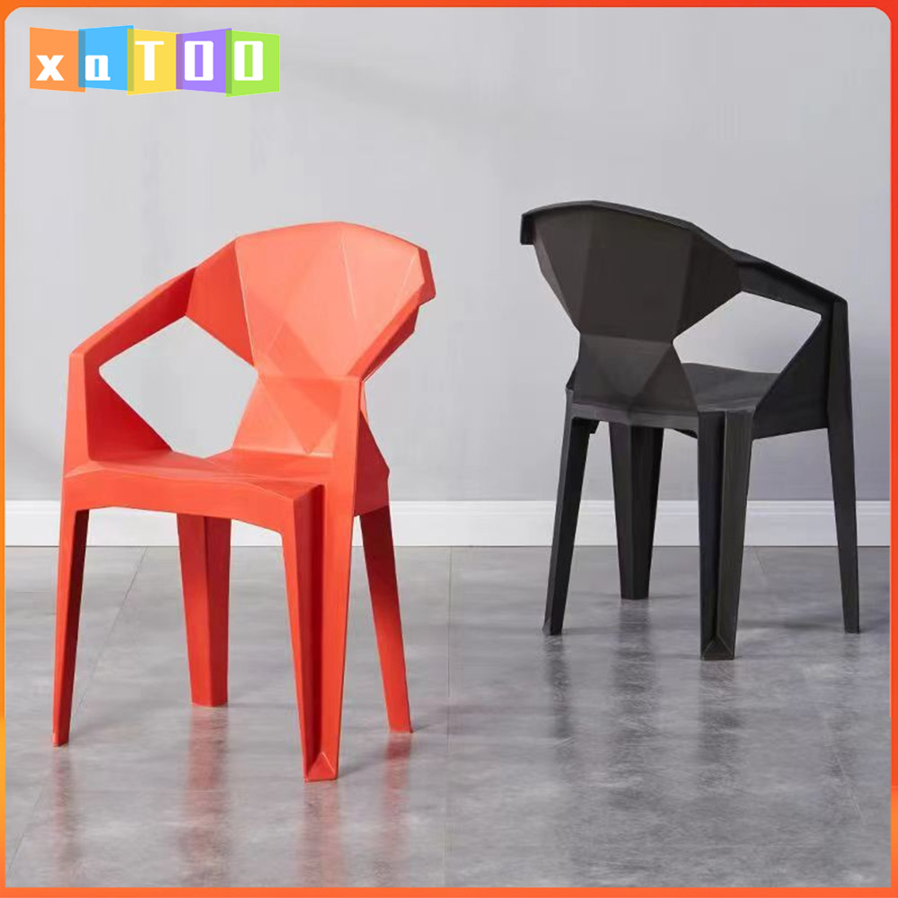 Kursi Makan Plastik Napolly Modern Kursi Cafe Teras Rumah Serbaguna