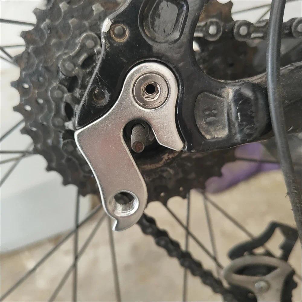 Hanger Derailleur Belakang Sepeda MTB Road Bike dari Alloy, untuk Balap Sepeda Gunung, Pengait Gir U
