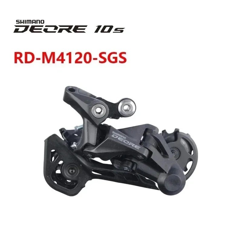 SHIMANO DEORE RD-M4120-SGS Rear Derailleur SHADOW RD Kompatibel 2x10/11s Dengan Kaset 42T Untuk Sepe
