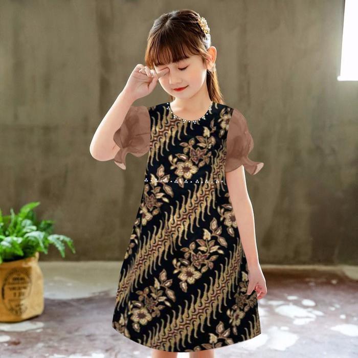 [Elaina Collection] DRESS ELAINA KIDS () / DRESS ANAK PEREMPUAN / DRESS PESTA / DRESS NATAL ANAK / D