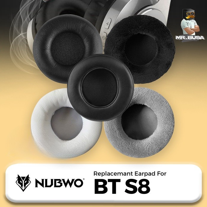 Ear Cushion Earcup Pad  Nubwo BT S8 S 8 S-8 Busa Bantalan Foam Earpad