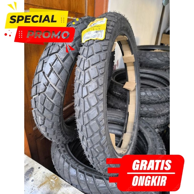 Ban Set Trail IRC Pirelli Ring 21 18 Depan Belakang Tebal untuk Honda CRF 150L